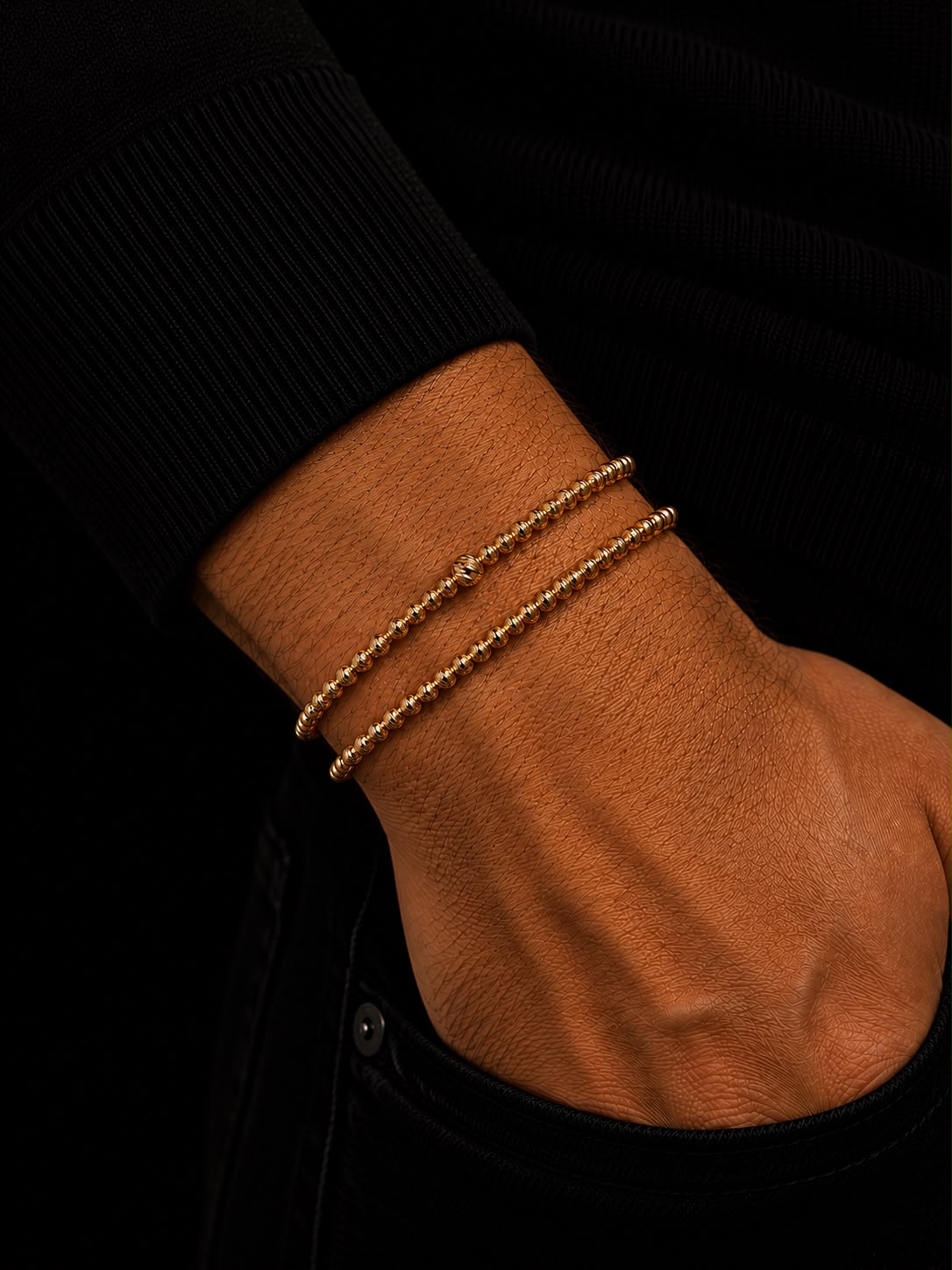 Set Gaya placat cu aur 14k