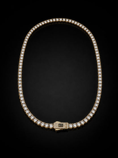 Colier Monaco Diamond placat cu aur de 18K