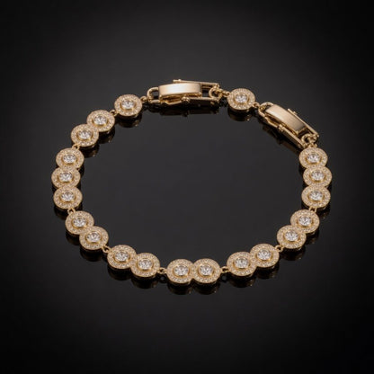 Bratara Venice placata cu aur 18k