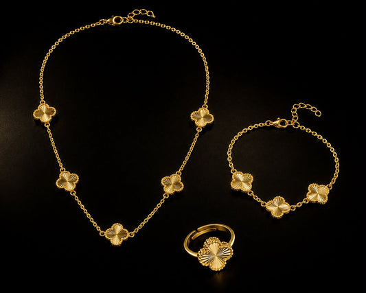 Set Florence placat cu aur 14k