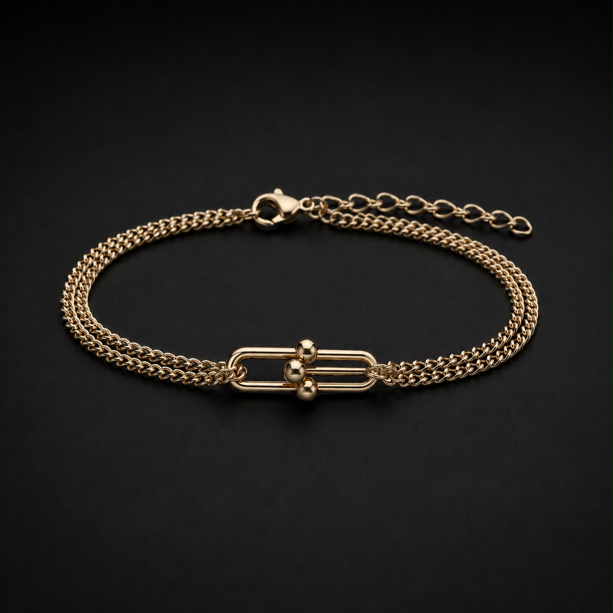 Bratara Evora placata cu aur 14k