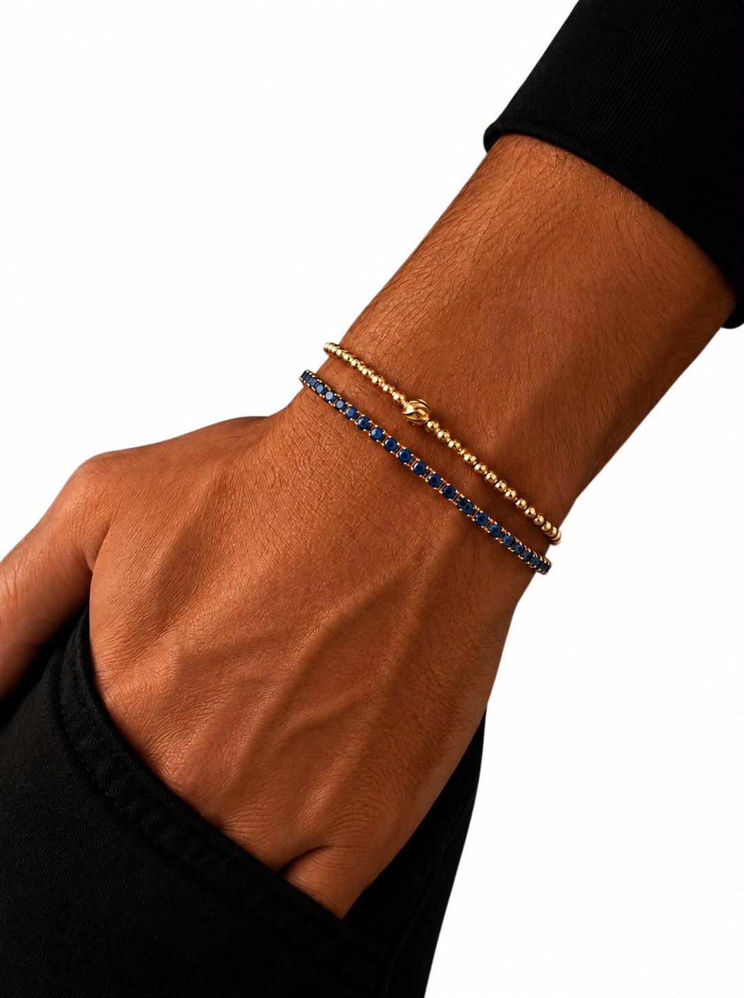 Set Casablanca placat cu aur 14k