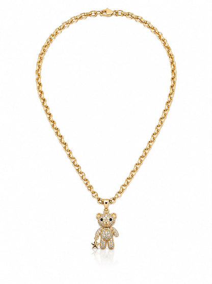 Colier Rosario placat cu aur de 14K