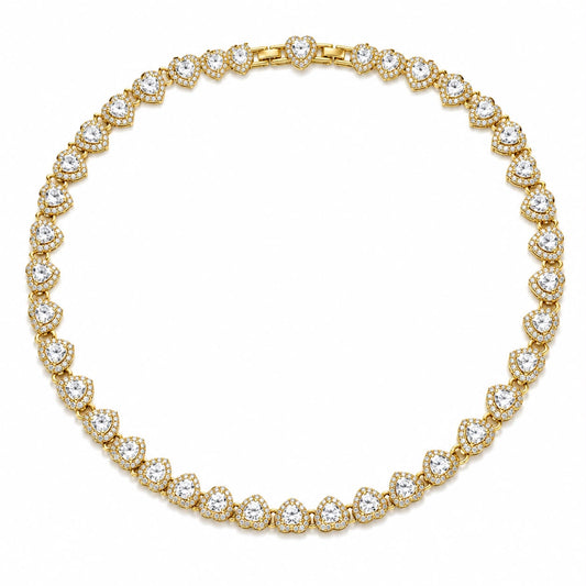 Colier Manilla placat cu aur 18k