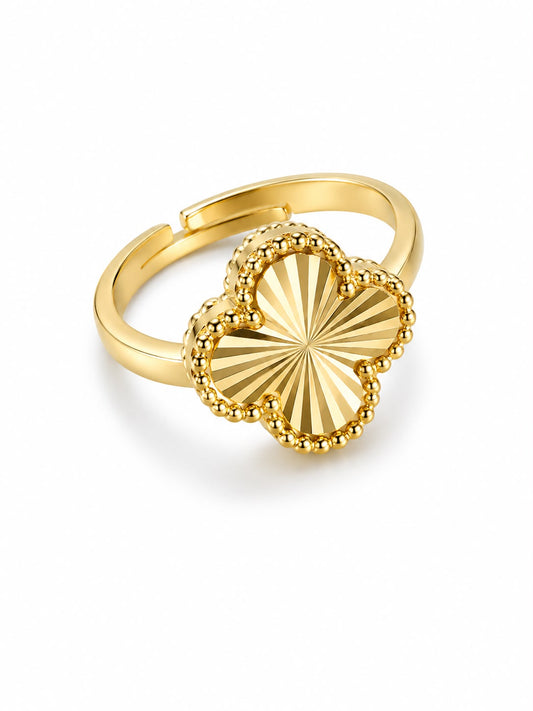 Inel Florence placat cu aur 14k