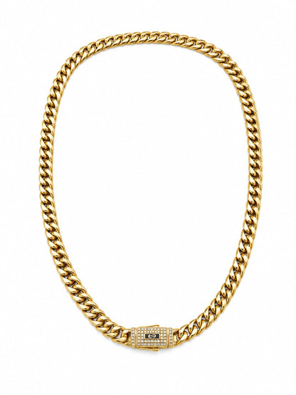 Colier Monaco 6mm placat cu aur 18k