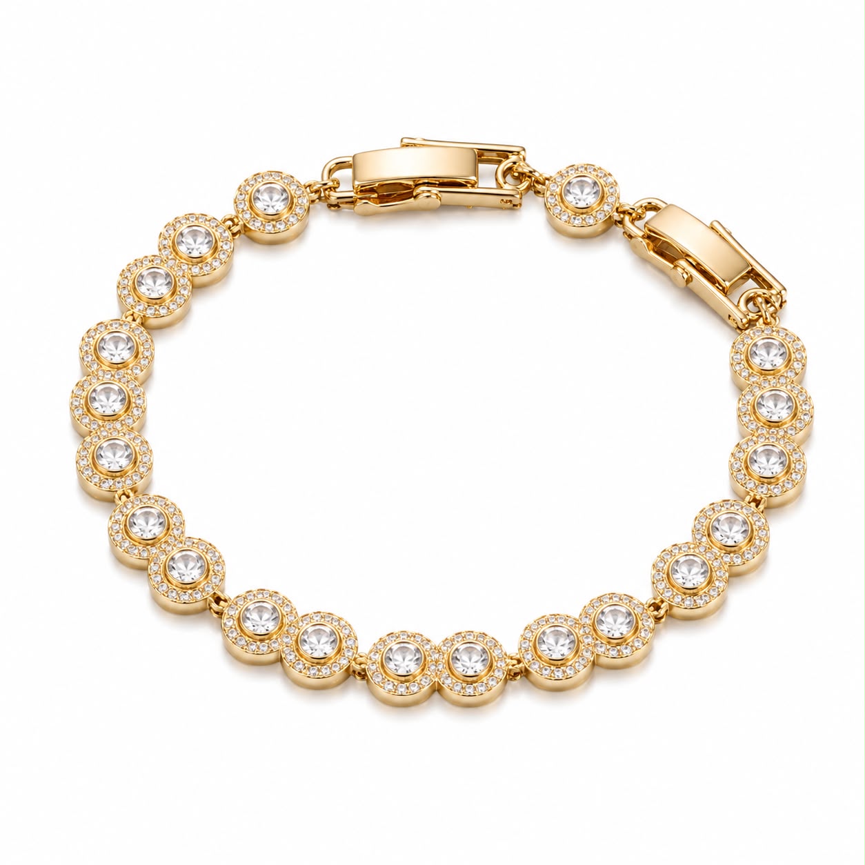 Bratara Venice placata cu aur 18k