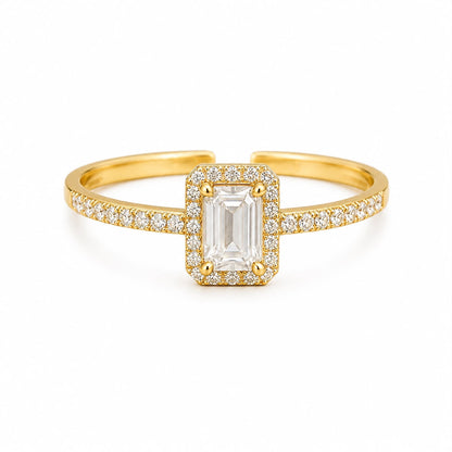 Inel Amalfi placat cu aur 14k