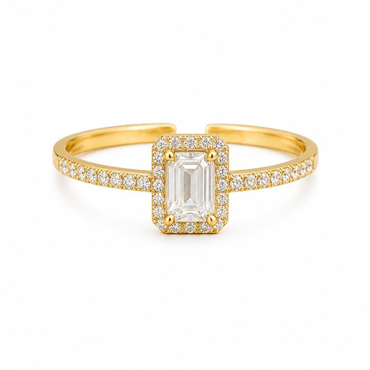 Inel Amalfi placat cu aur 14k