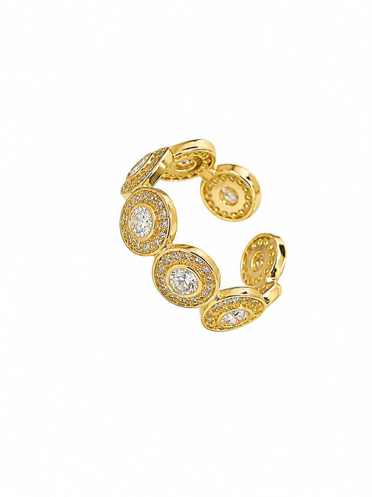 Inel Venice placat cu aur 18k