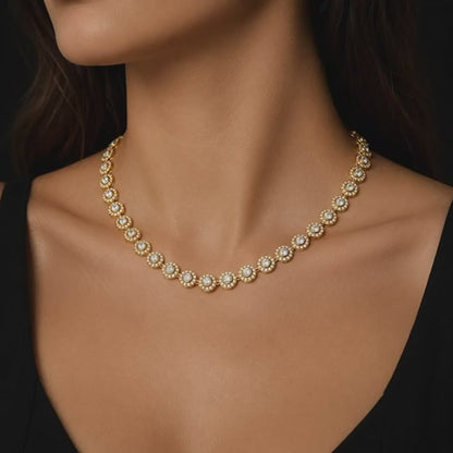 Colier Venice placat cu aur 18k