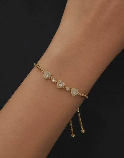 Bratara Manilla placata cu aur 18k