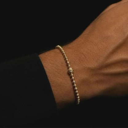 Bratara Dubai placata cu aur 14k