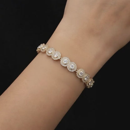 Bratara Venice placata cu aur 18k