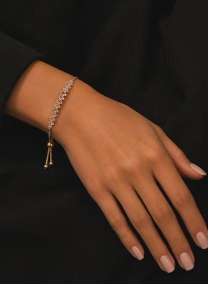 Bratara Roma placata cu aur 14k