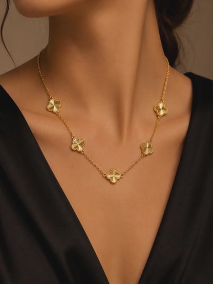 Colier Florence placat cu aur 14k