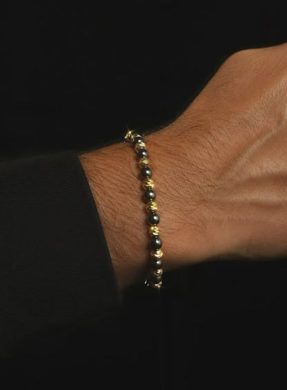 Bratara Nisa placata cu aur 14k